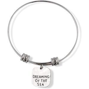 Dreaming of The Sea Ocean Marine Charm Bangle